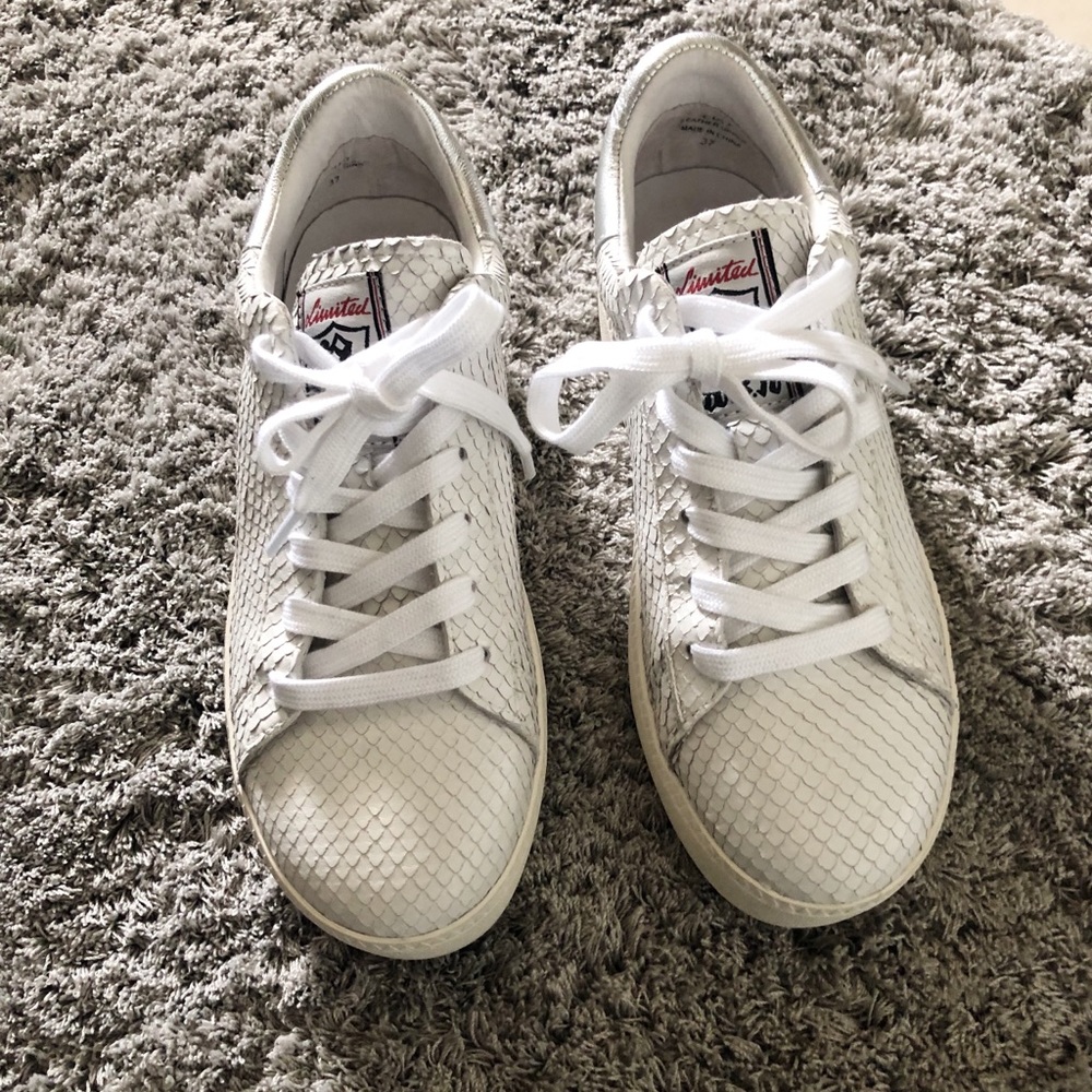 ASH | Cult Embossed Leather Platform Sneakers